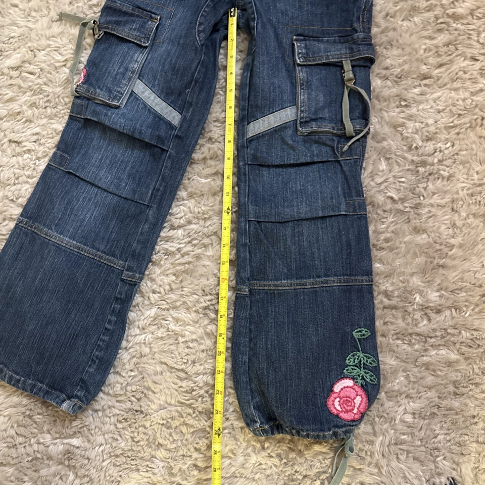 Jeans Lipstik Niña Azul Juvenil Talla 12 Corte Bota Foto 2 de 4