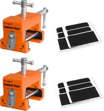 PONY 2-Packs Cabinet Clamps 8510 Cabinet Claw Face Frame Clamps 440 lbs Load Max
