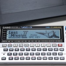 CASIO VX-4 Pocket Computer 64KB RAM Expanded BASIC CASL Cover Fully Functional