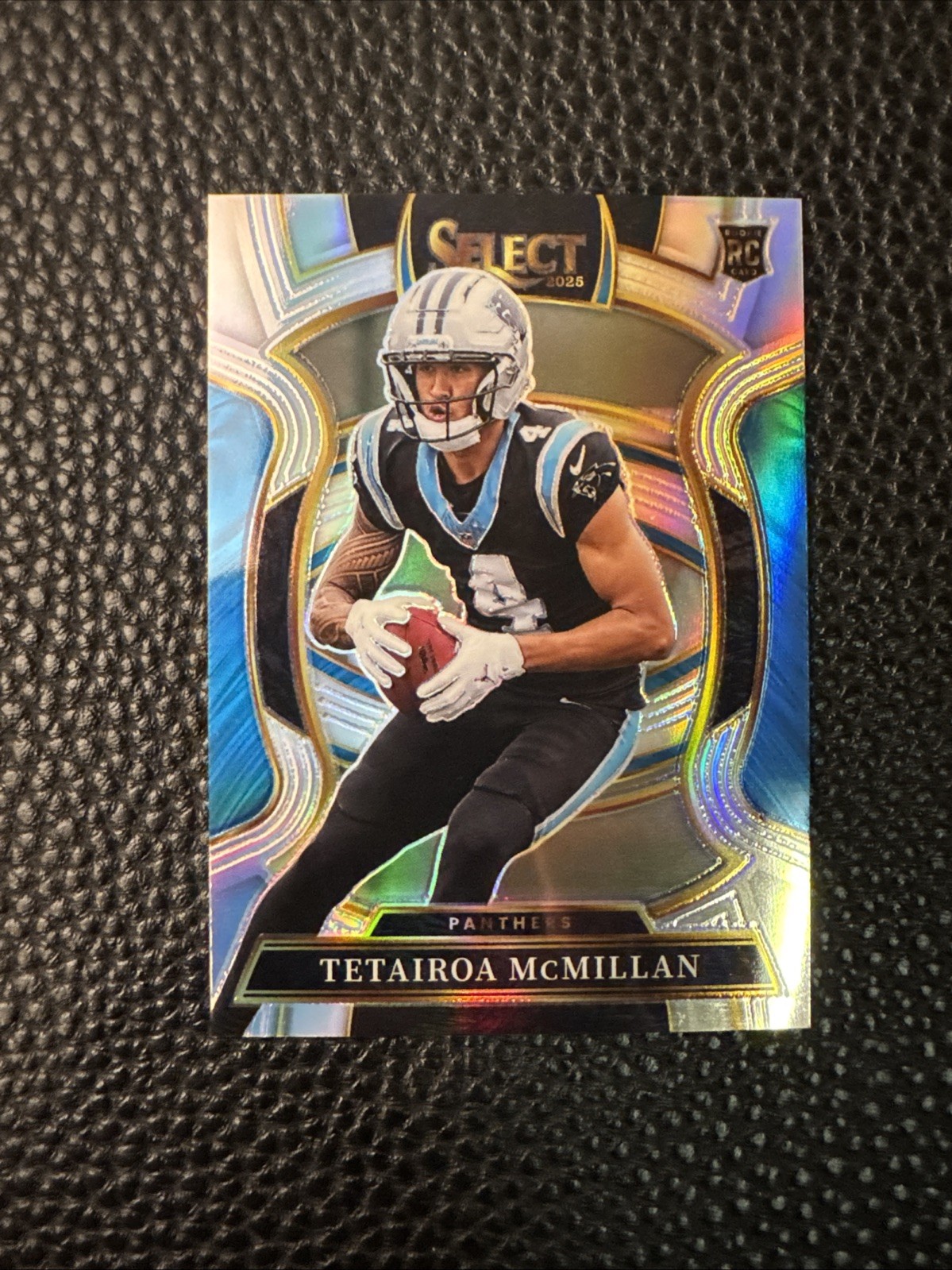 2025 Panini Select- Tetairoa McMillan Silver Prizm Concourse Level Panthers (RC)