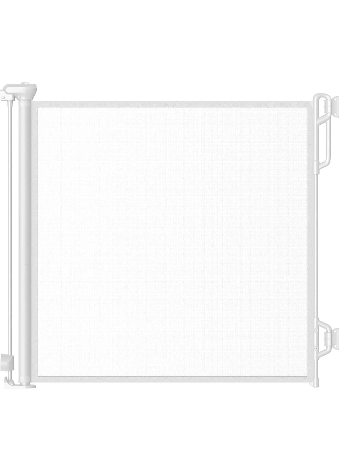 Retractable Safety Baby Gate or Mesh Dog Gate,Durable Portable Mesh Retractable
