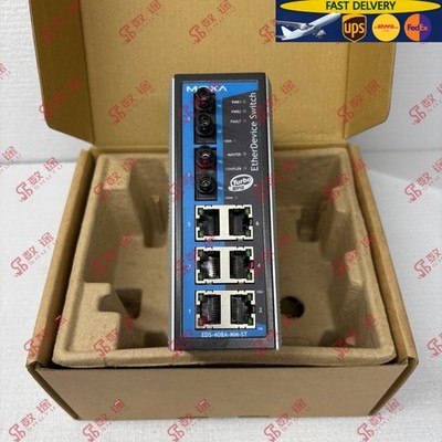 1Pcs New MOXA EDS-408A-MM-ST Industrial Ethernet Switch #by UPS or DHL express