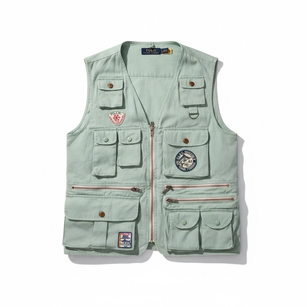 Ralph Lauren Marina fishing Vest Vest size small (s) Key West New With Tags