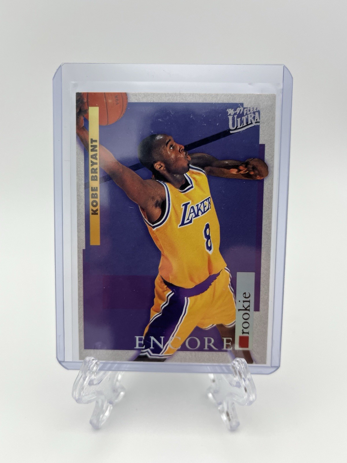 Fleer Ultra 1996-97 Encore Rookie Kobe Bryant Lakers #266