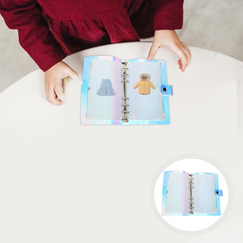 1 Set of Doll House House And Shoes Storage Book 1:12 Scale Doll Clothes Binder - Photo 17/18