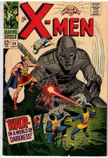 X-Men 34, July 1967, Marvel Comics Group
