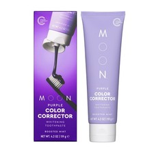 Purple Toothpaste for Teeth Whitening, 4.2 Oz, Mint, Fluoride Hydroxyapatite ...
