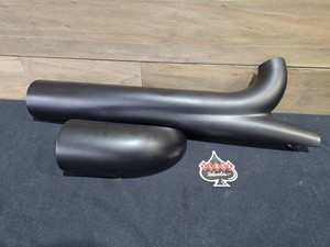 Indian Challenger Left & Right Rear Transmission Exhaust Black Heat Shield