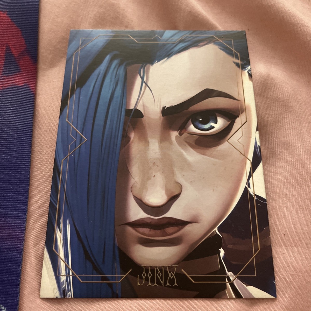 Arcane X Red Bull Exclusive Lanyard CCXP + Arcane Jinx Card X