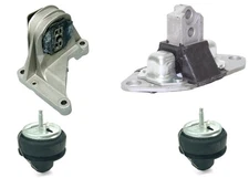 Front Rear Engine Motor Mount 4pc Kit for Volvo XC70 2003 2004 2005 2006