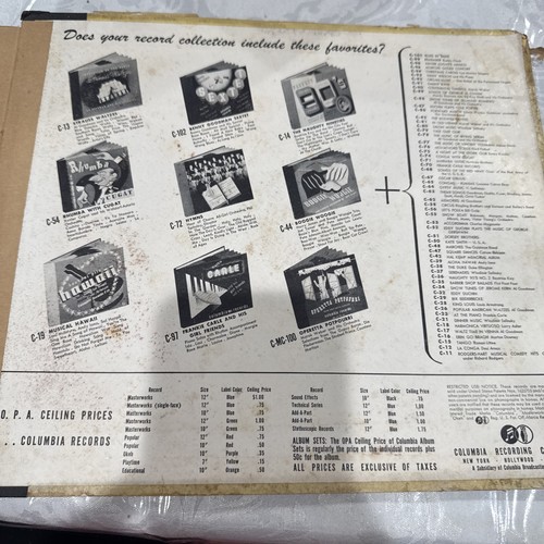1941 Columbia C-44 Boogie Woogie 4 record album Pete Johnson Count Basie(M21) - Picture 16 of 16