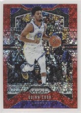 2019-20 Panini Prizm Fast Break Red Prizm 15/125 Quinn Cook #105 0c2
