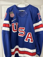 USA Hockey Authentic Jersey Matthew Tkachuk 2026 Olympics Medium NWT