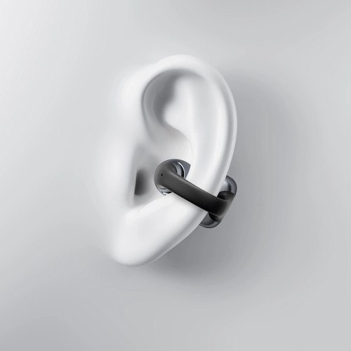 Shokz - OpenDots ONE Open-Ear True Wireless Earbuds - Black - Picture 3 of 4