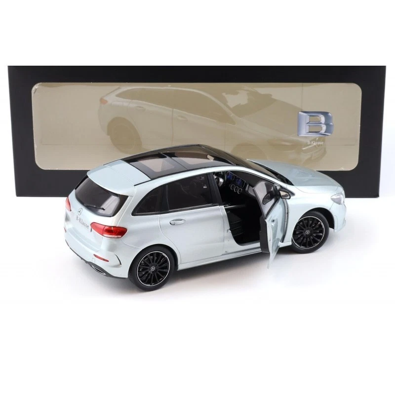 Original Mercedes-Benz Classe B (W247) del 2018 argento iridium 1:18 Z-Models - Immagine 2 di 4