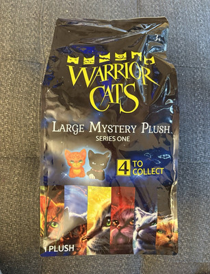 Warrior Cats Mystery Plush, New (Brightheart/Graystripe, Firestar/Scourge) NEW