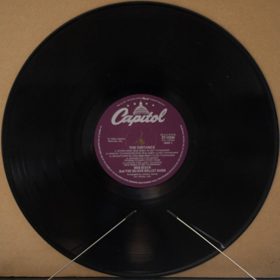 BOB SEGER - THE DISTANCE - Vinyl LP - Capitol - 1982 - VG FREE POSTAGE (3152) - Image 2 of 4