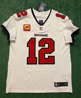 Authentic Tom Brady Tampa Bay Buccaneers White Nike Vapor Elite