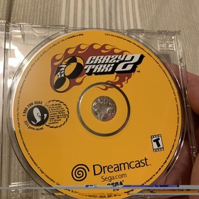 Crazy Taxi 2; CIB (Sega Dreamcast, 2001) Tested working! Back Case Crack! Rare!