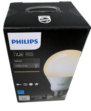 Philips Hue White Single Bulb 840 Lumens 9W 2700K E26 LED Warm White New