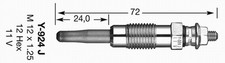 Bougies de préchauffage Citroen C-CROSSER