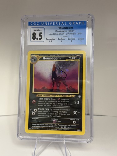 Houndoom (Unlimited) graded CGC 8.5 for sale on eBay