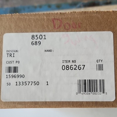 Norton Rixson ASSA ABLOY Door Closer Metal Silver Brushed 8501 689 Non Hold Open