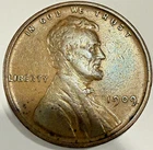 1909 V.D.B. Wheat Cent Semi Key Date Nice Rare U.S. Type Coin BN Great Details