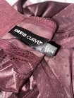 Torrid Sexy Curve Velour And Lace Bodysuit Size 2 Burgundy/ Winetasting — photo 10