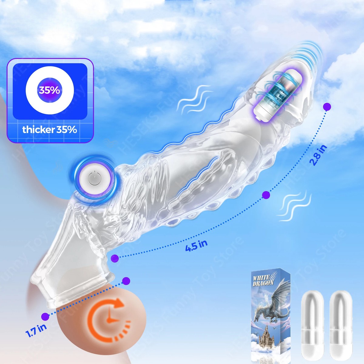 Penis-Ärmel-Verlängerungen-Kondom-Vergrößerung-Penis-Extender-Abdeckung-Männer Penis-Ärmel-Verlängerungen-Kondom-Vergrößerung-Penis-Extender-Abdeckung-Männer