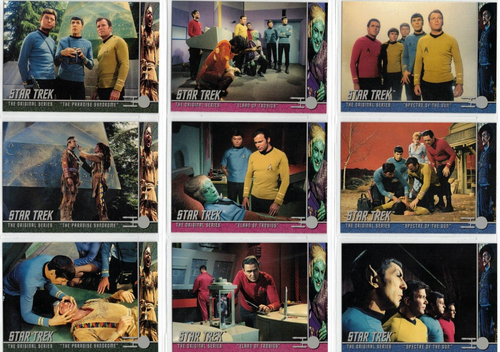 Skybox Star Trek The Original Series Season 3 Complete Set 75 & Character 48 Log - Picture 1 of 1