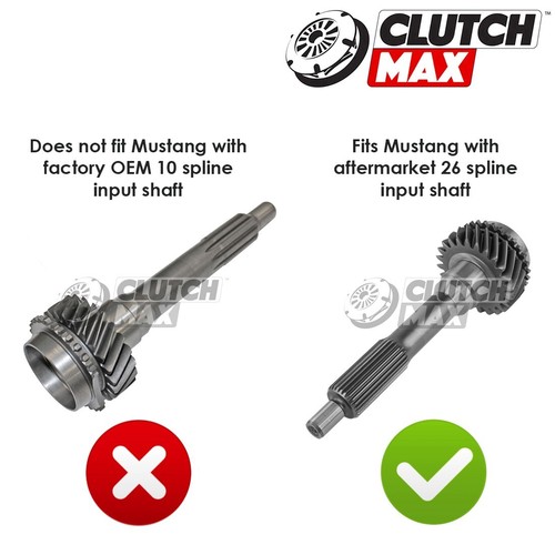 STAGE 4 CLUTCH KIT+PROLITE FLYWHEEL 6-BOLT for MUSTANG 4.6L T56 TREMEC 26 SPLINE - 第 6/11 張圖片