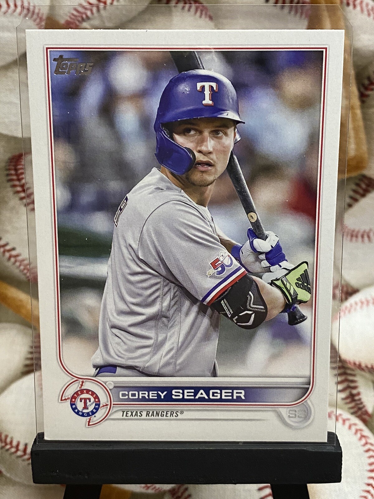 2022 Topps Update COREY SEAGER Image Variation Short Print SP Card US200