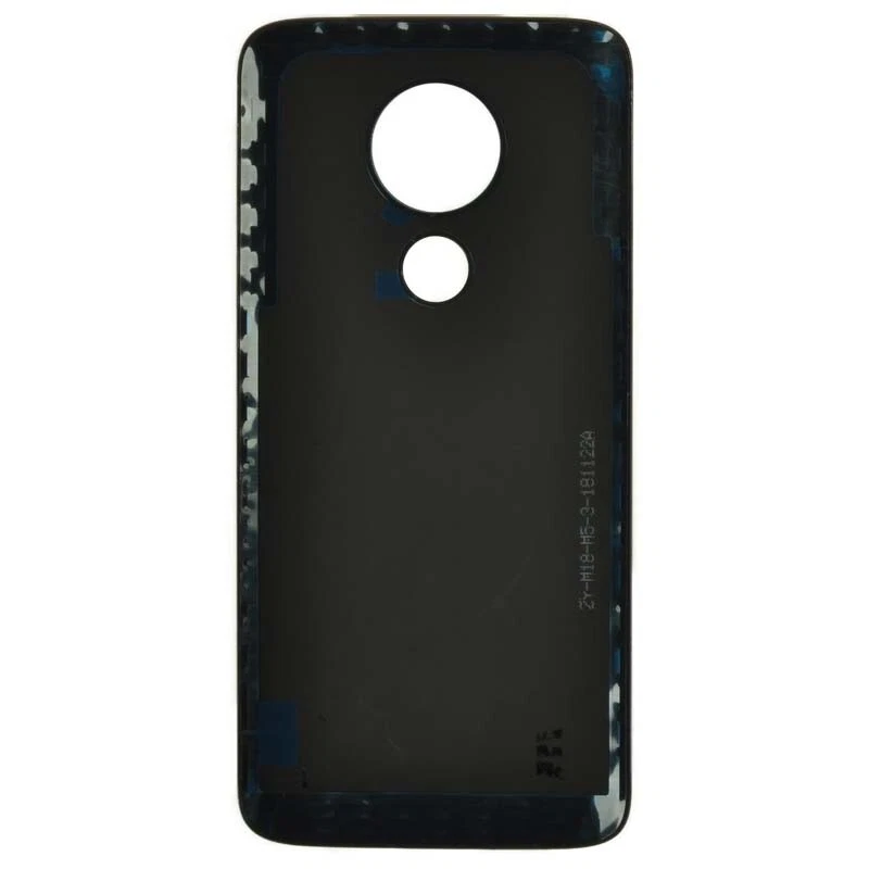 Back Cover for Motorola Moto G7 Power Black Replacement Repair Rear Back Panel - Image 2 of 2