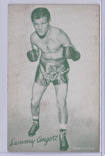 1947-66 Boxing Exhibits SAMMY ANGOTT ARCADE BOXER SUPPLY CO CARD