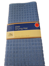 Home Collection Dish Drying Mats Turquoise 12"x18"