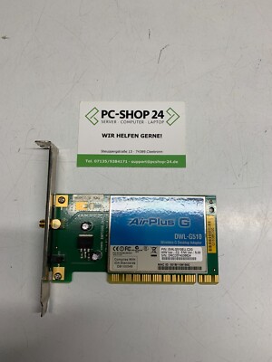 TP-Link DWL-G510 PCI Wireless LAN WLAN Wifi Adapter bis 54Mbit/s
