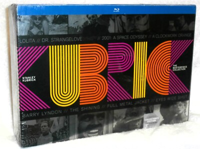 Stanley Kubrick The Masterpiece Collection (10-Disc) (Blu-ray, 2014) NEW classic