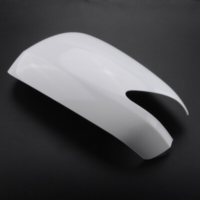 White ABS Side Mirror Cover Set For 2009-2013 Honda Fit / Jazz – Left & Right, No Light Models