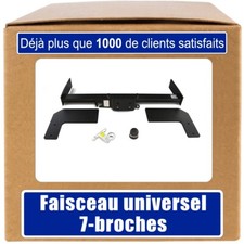 Pour Mercedes Sprinter II Furgon avec Marchepied 06-18 Attelage fixe+f. 7b uni