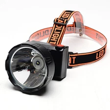 8W Cordless LED Light Head Lamp for Miner Mining Camping Hunt Outdoors Bright