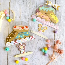 Doughnut Dessert Metal Cutting Dies Embossing Stencil Card Scrapbooking Crafts