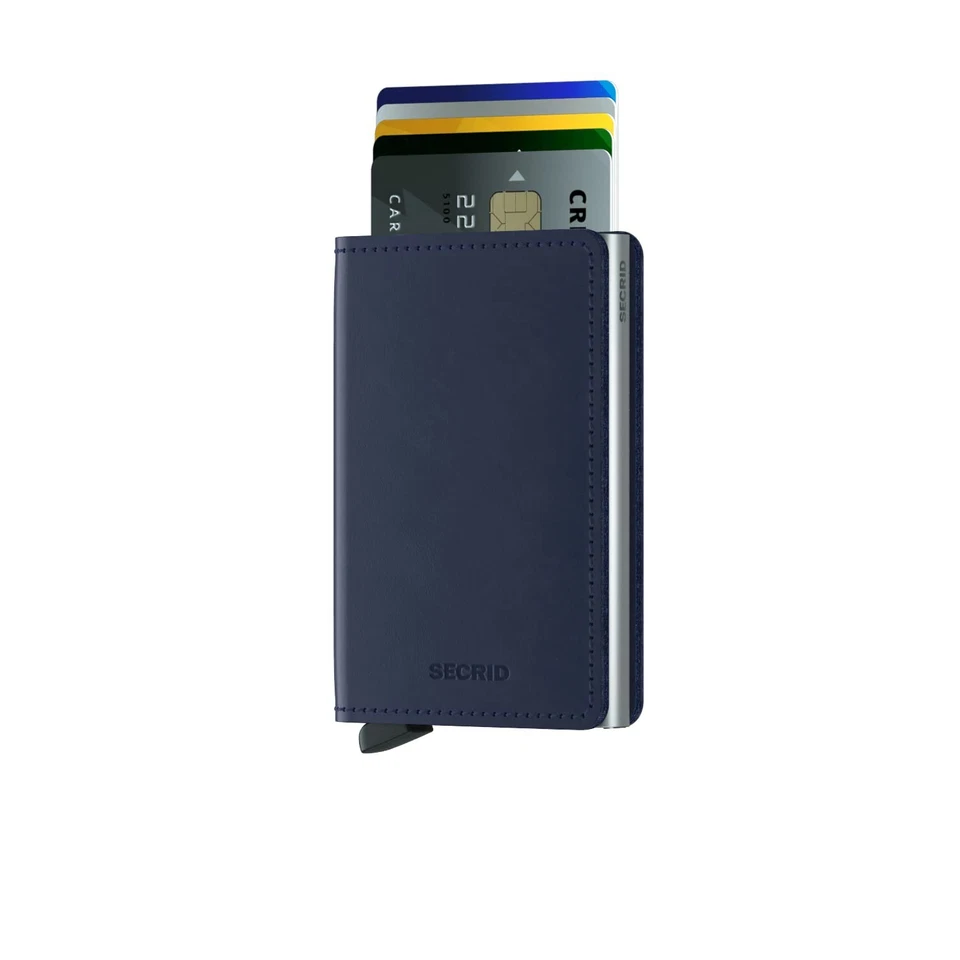 Secrid Navy Slimwallet Wallet SO-NAVY - Image 2 of 4