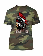 Chief Trapper Graphic Sneaker Tee Shirt Match J10 Duck Camo Pro Club Shaka RTP