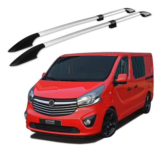 Barre portatutto in alluminio per Renault Trafic II Van (2001-2014) - portapacchi auto colore argento - portabagagli