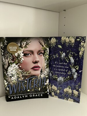 Wisteria By Adalyn Grace Barnes And Noble Exclusive Edition Blue Cover |  eBay