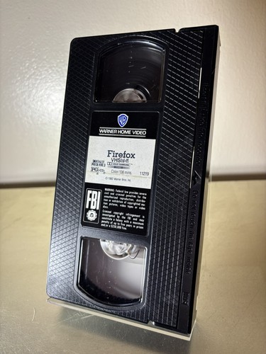Firefox VHS VCR Video Tape Movie Clint Eastwood Used - Picture 3 of 3