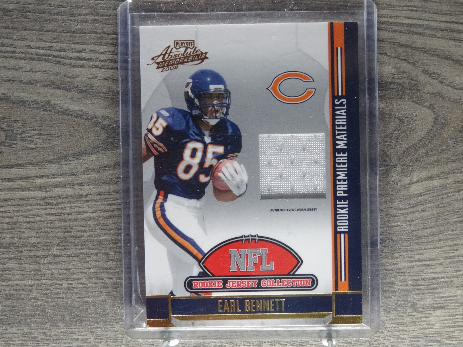 2008 Absolute Memorabilia Rookie Jersey Collection #6 Earl Bennett