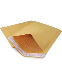 100 #5 7.5x10” Kraft Paper Bubble Padded Envelopes Mailers Case 7.5” x 10”