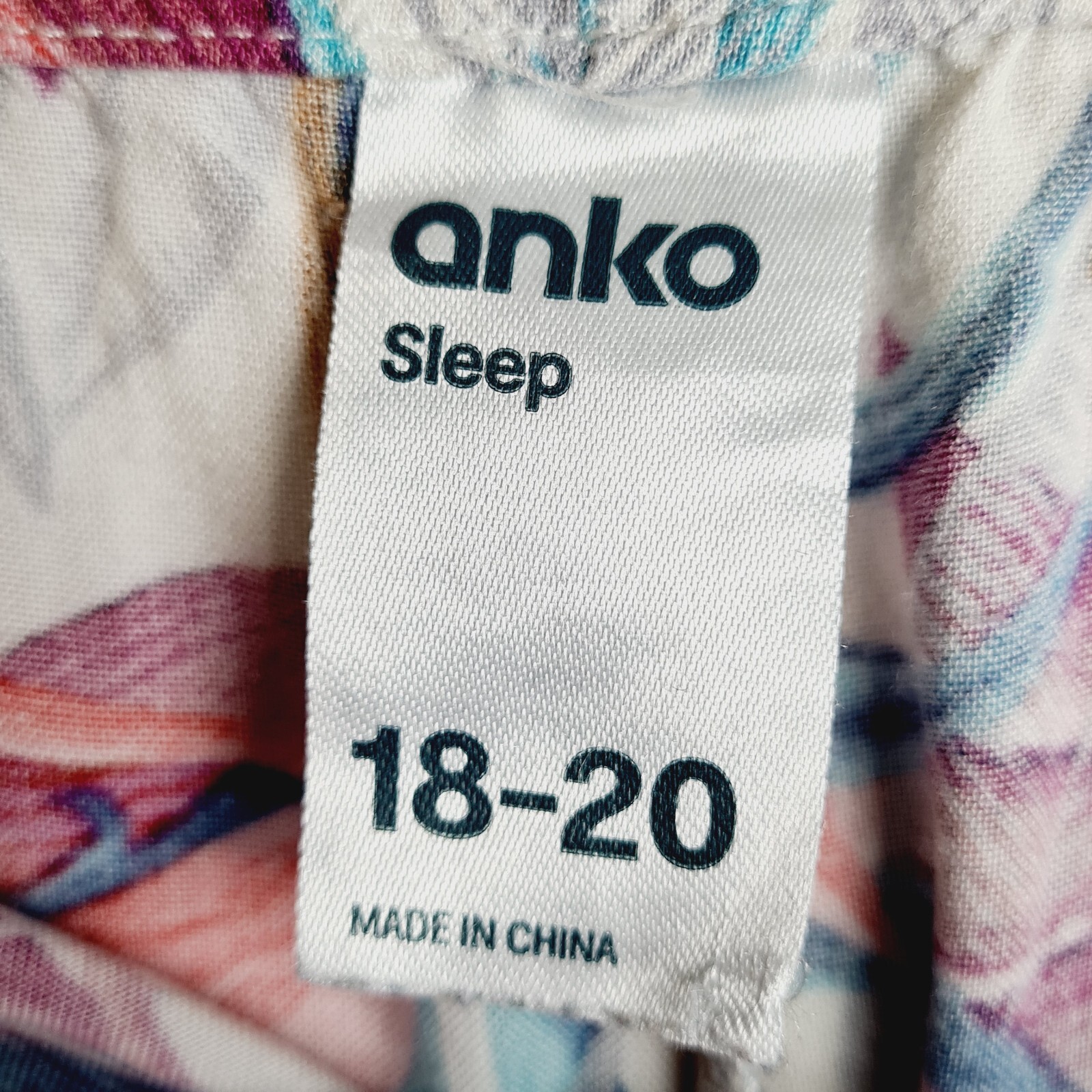 Anko Lightweight Sleep Pants PJ Bottoms Floral Long Leg Multicoloured